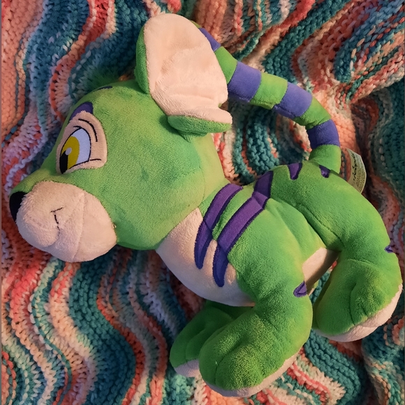 Neopets green kougra plush 12" - Picture 2 of 4